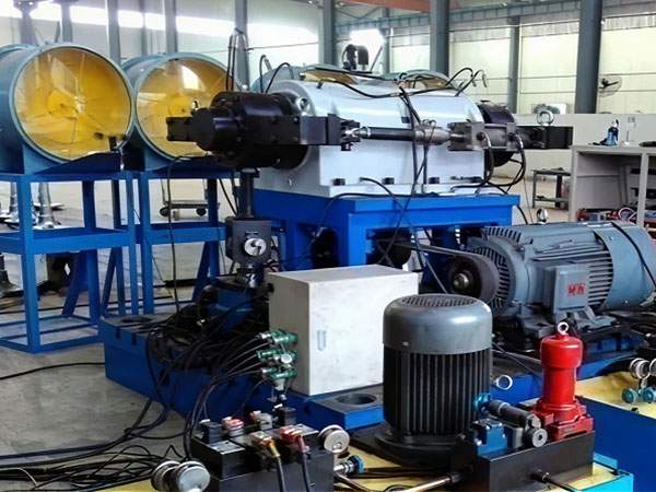 Railway axle box bearing testing machine