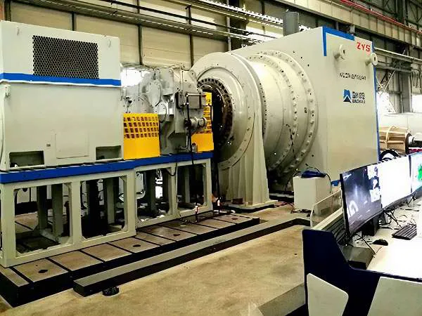 Large Megawatt Wind Turbine Main Shaft Bearing Testing Machine